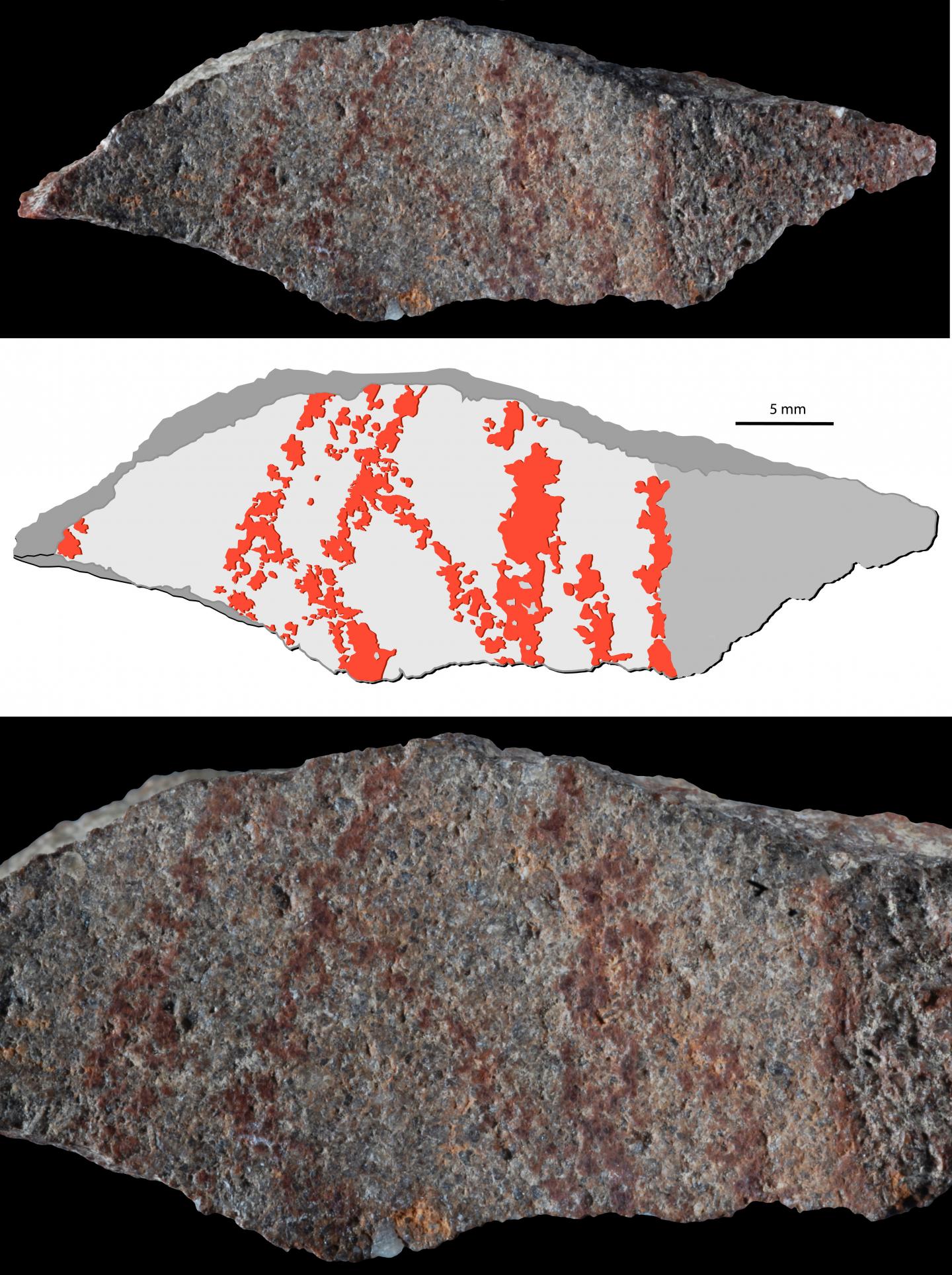 Drawing from Blombos