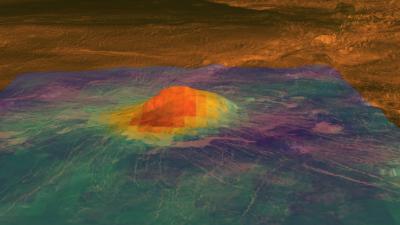 The Volcanic Peak, Idunn Mons (2 of 2)