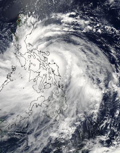 MODIS Image of Rammasun