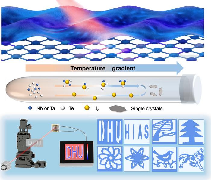 Semimetallic Nb/Ta-Te Phases with Charge Density Wave for Mid- and Long-wave Infrared Detection
