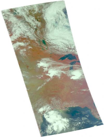 NASA AIRS Image Shows Beginning 