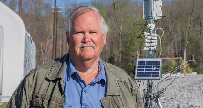 Soil Microbes as Nuclear Probes