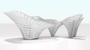 A gridshell design example