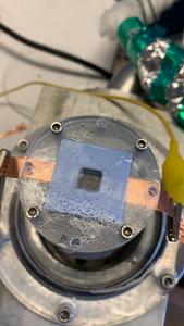 evaporative cooling membrane - test setup