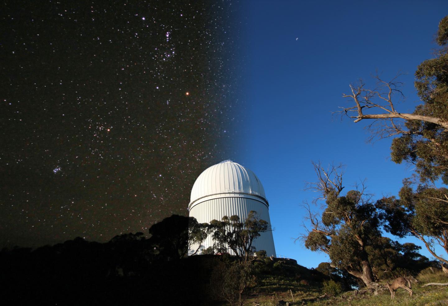 Day and night at the Anglo Australian Telescope