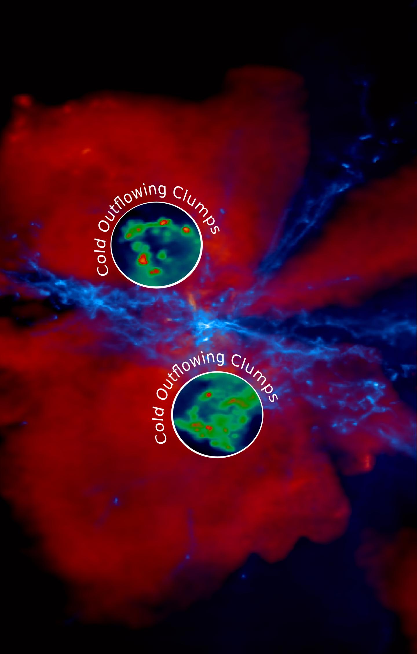 Simulated Outflow from a Quasar (2 of 2)