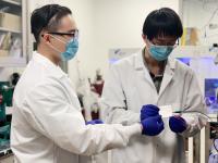 Lithium Metal 2 Hansen Wang left, Zhiao Yu right