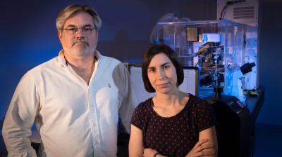 Steve Finkbeiner and Gaia Skibinski, Gladstone Institutes