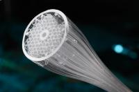 Using Air to Amplify Light
