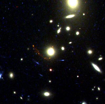 Image Showing Rapid Star-Forming Galaxy