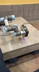Robotic concret crack scanning