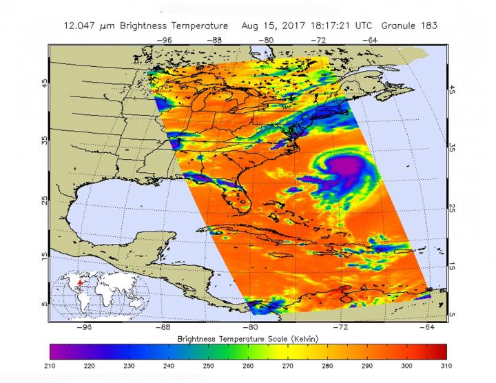 Infrared View of Gert