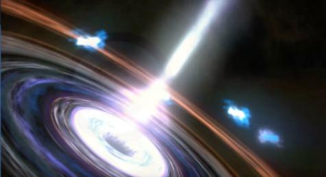 Artist's Conception Of A Quasar