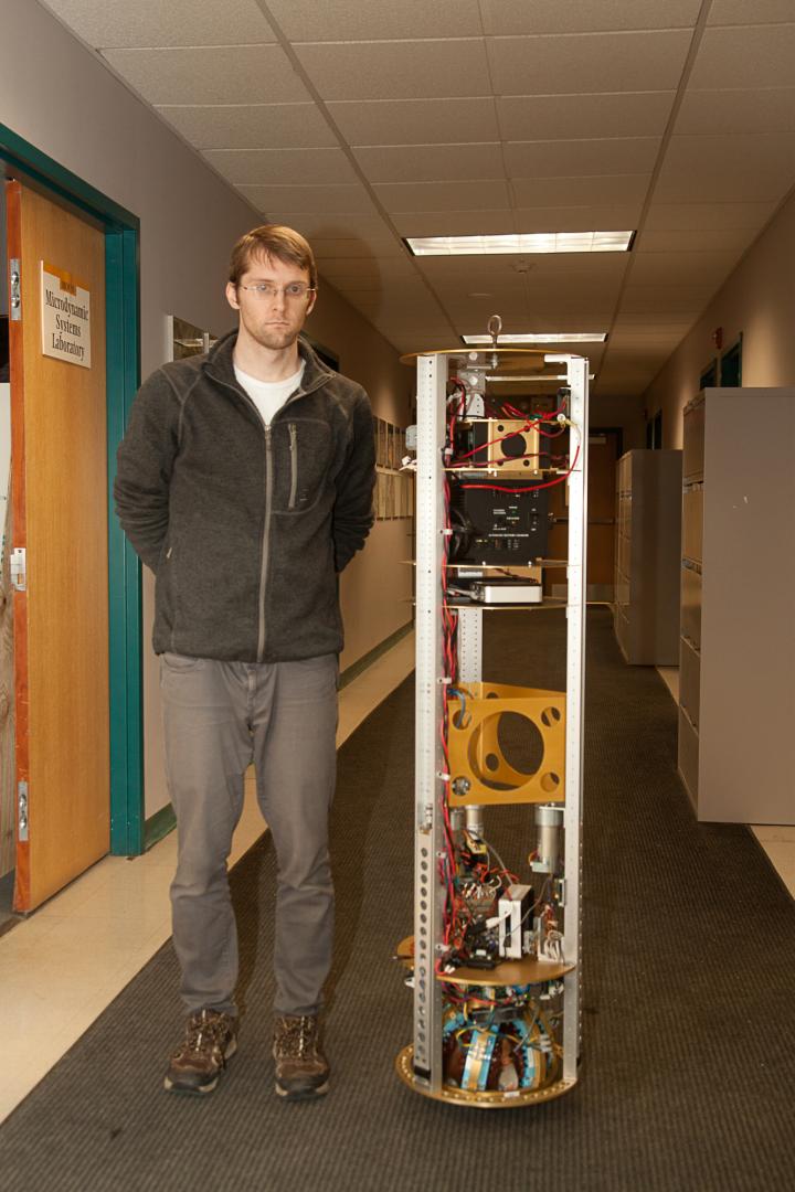 SIMbot Robot Uses Spherical Induction Motor