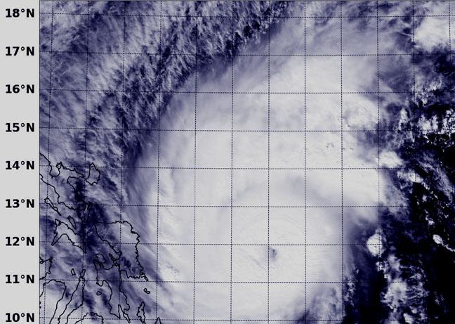 VIIRS Image of Hagupit