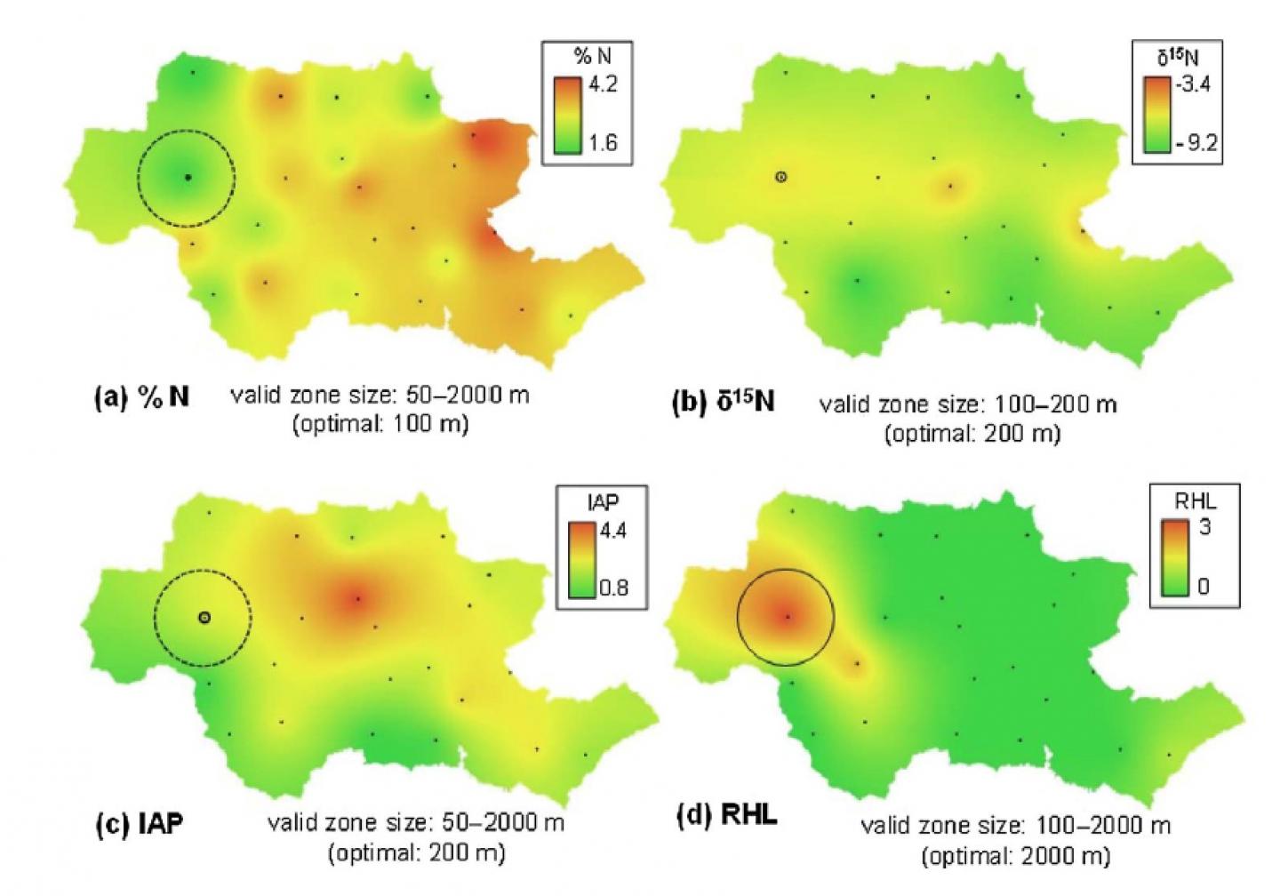 Atmospheric Evaluation Maps Using Bryophytes (Hachioji City, Tokyo)