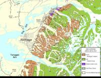 Detail From the USGS Alaskan Geologic Map