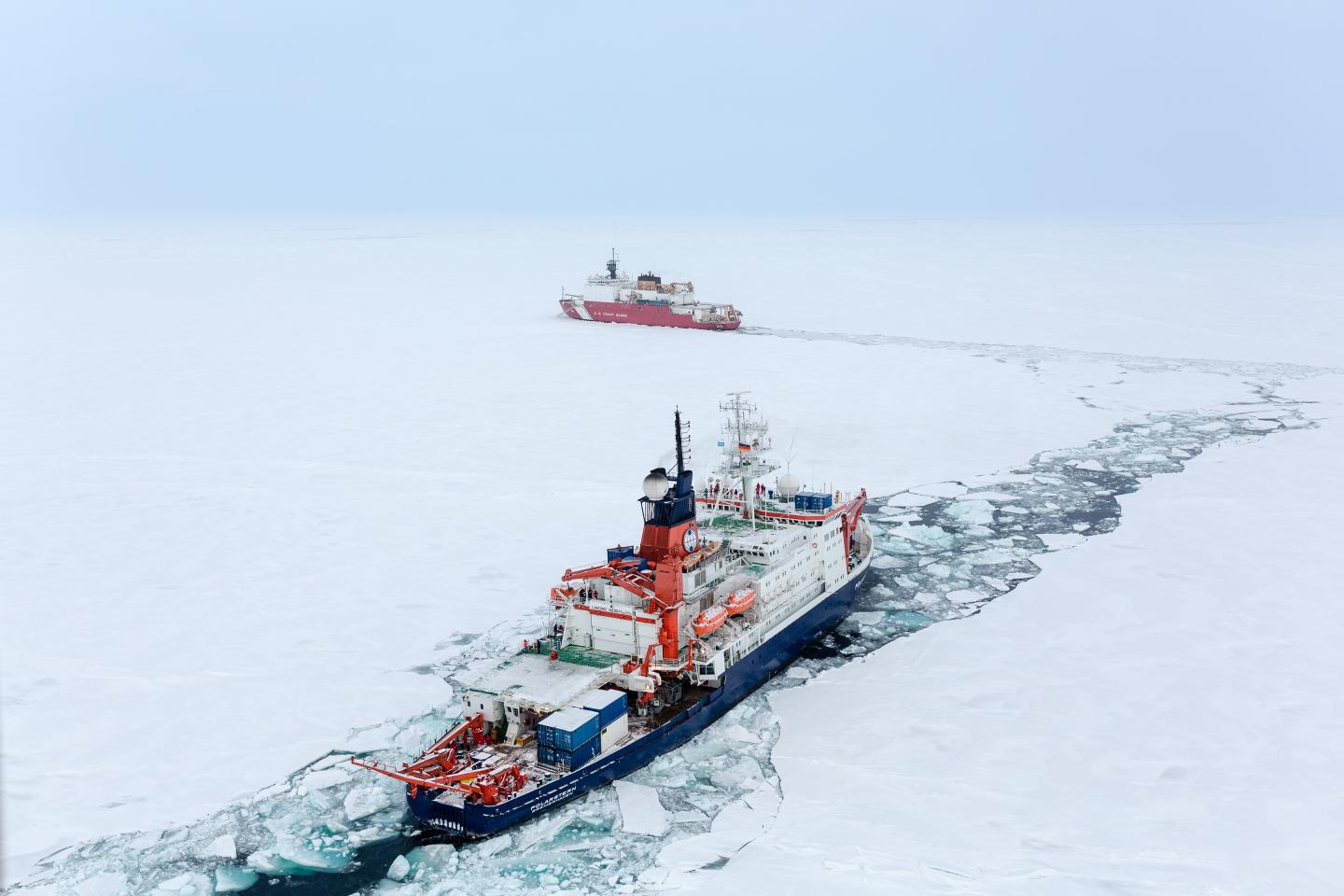 Materials from Arctic Shelves are Changing the Water's Composition