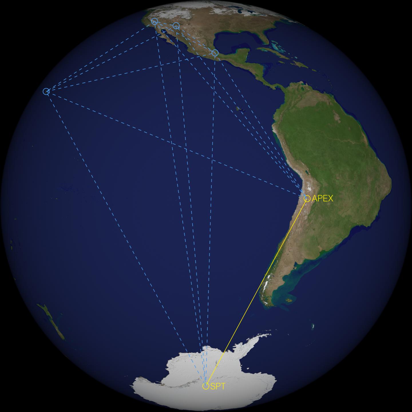 A Virtual, Earth-Sized Telescope