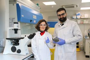 Dr Claire Vinel and Professor Emad Moeendarbary.
