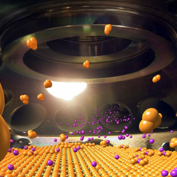 Molecular Beam Epitaxy Illustration