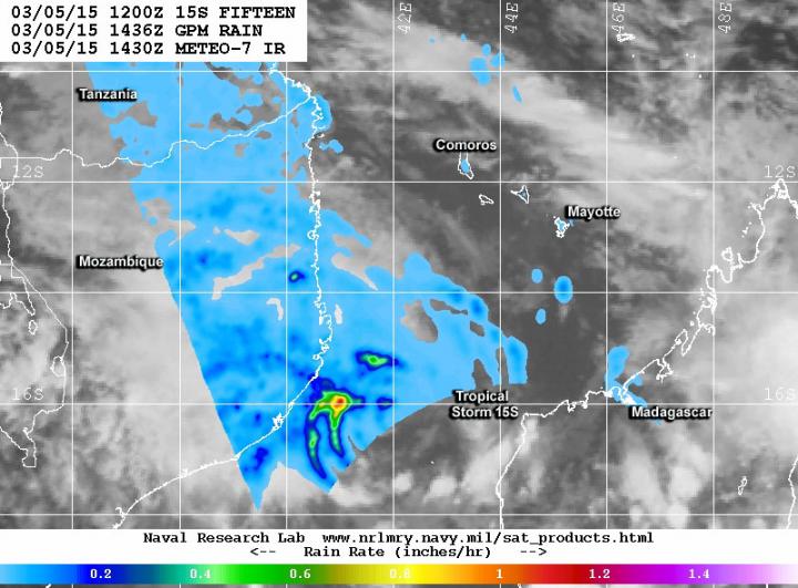 GPM Image of 15S