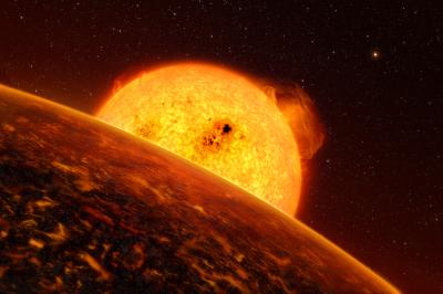 Artist's Impression of Corot-7b