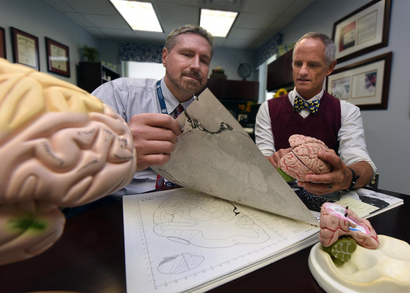 Drs. Alvin V. Terry and David T. Blake, Medical College of Georgia at Augusta University