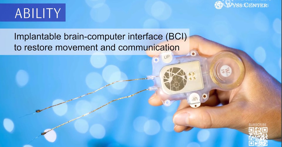 ABILITY implantable brain-computer interface to restore movement and communication