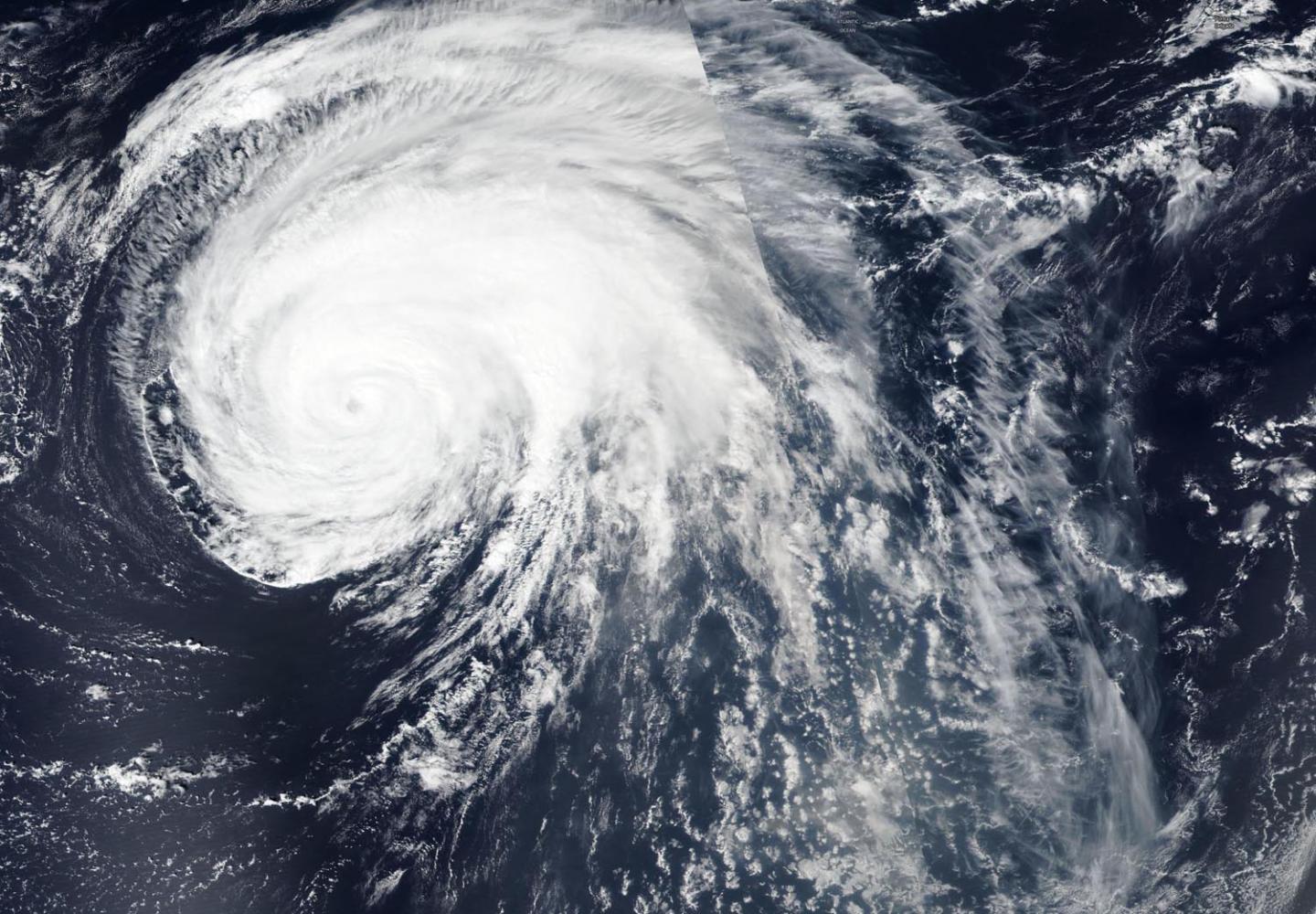 Suomi NPP image of Lorenzo