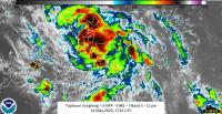 Daytime Suomi NPP image of Vongfong