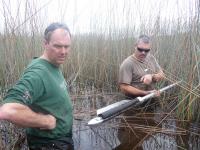 Coring in Duck Lagoon (1 of 2)