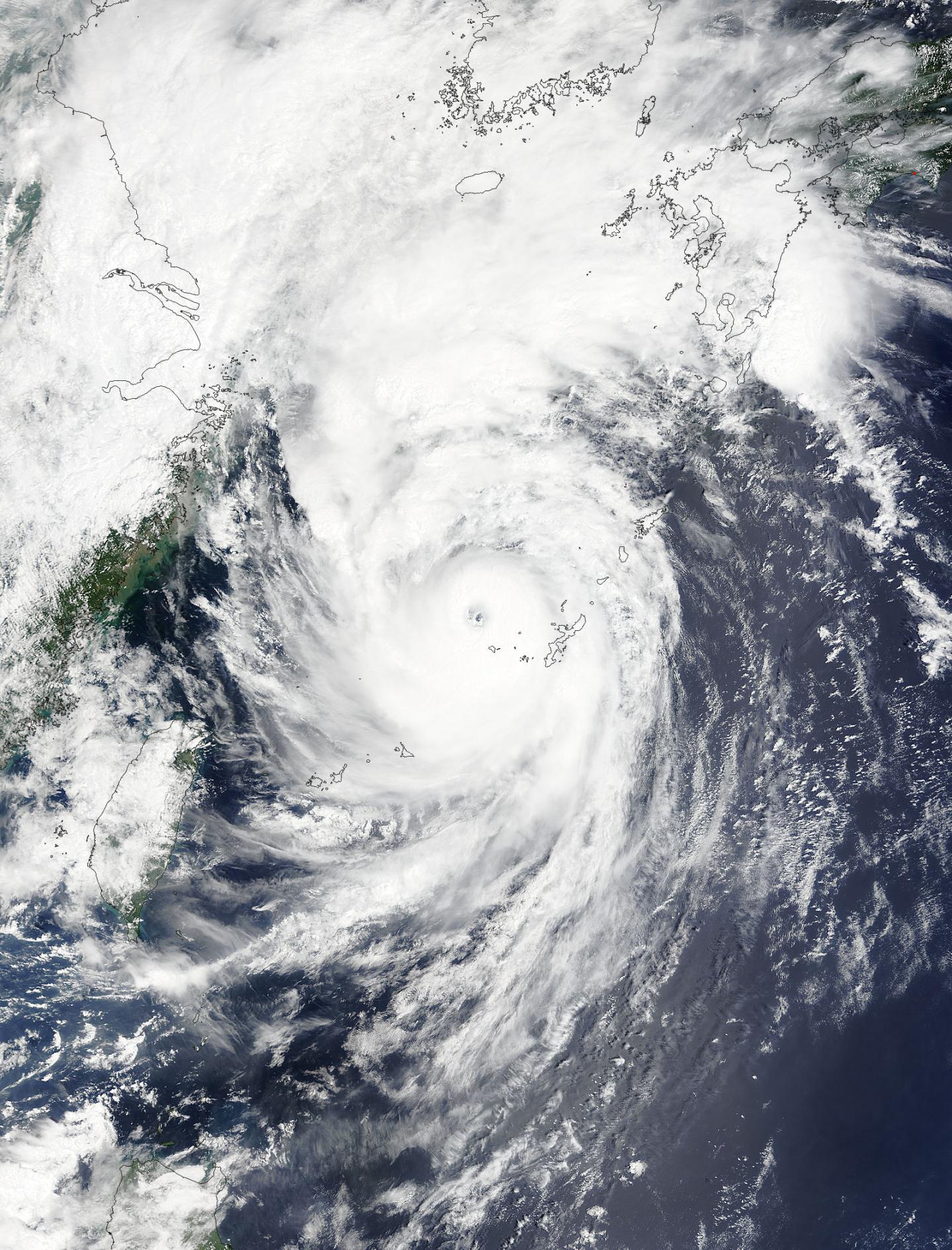 MODIS Image of Goni