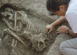 Excavation at Bahçelievler, Turkey