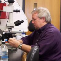 John McCarrey in Lab