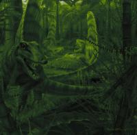 Synapsid Recreation -- at Night