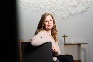 Professor of Church History Sini Mikkola.