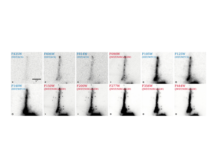 Figure 2: HST and JWST sparkle montage