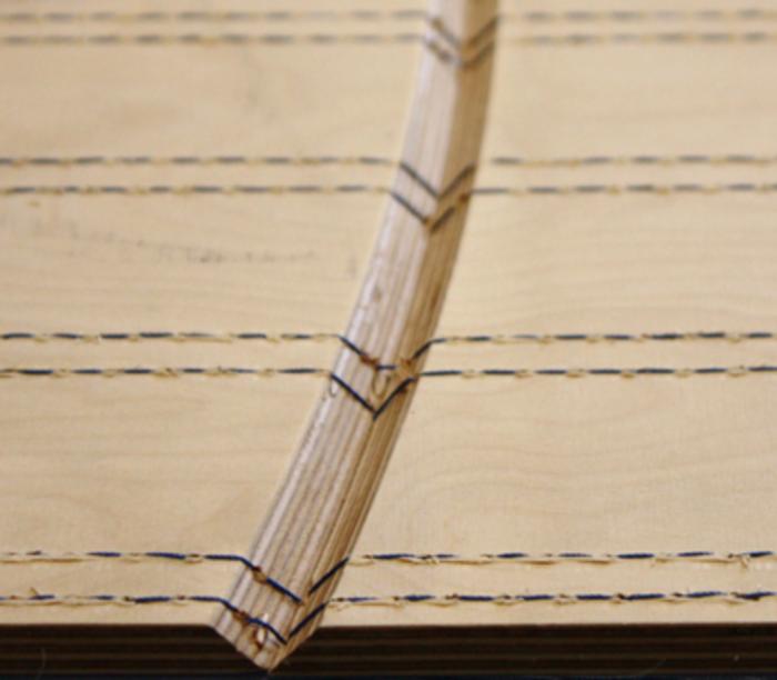 Sewing can also be used to create a fold or a seam.
