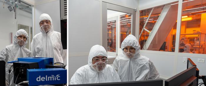 researchers in lab