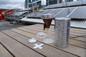 The spongy water harvesting invention