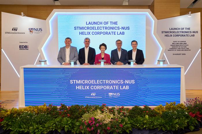 Official Launch of ST-NUS HELIX Corporate Lab