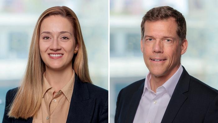 Marina Vilar Geraldi and Mattias Lorentzon