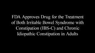 FDA Approves LINZESS