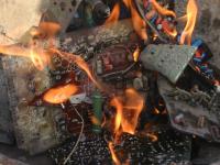 E-waste Burning
