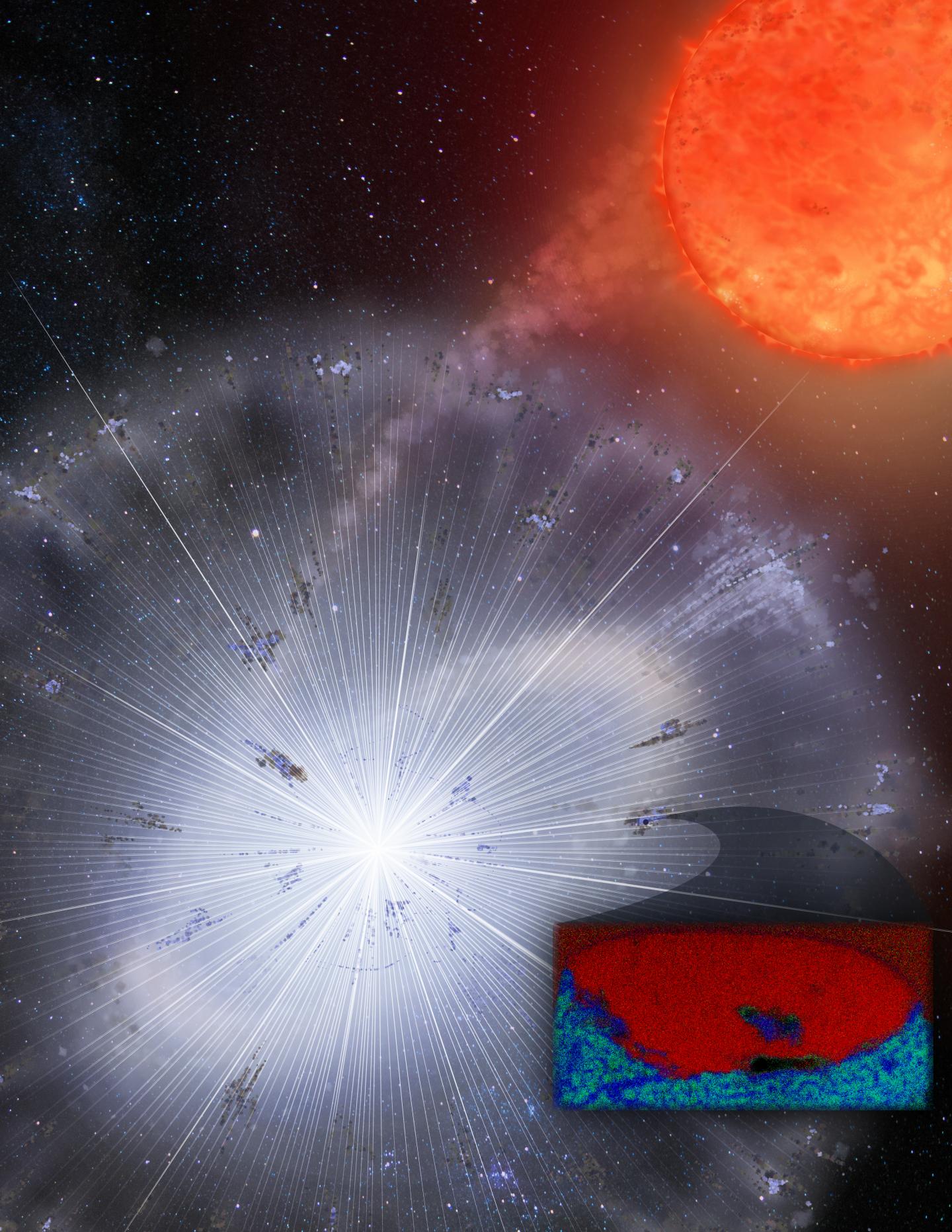 Illustration and Composition of the Startdust Grain