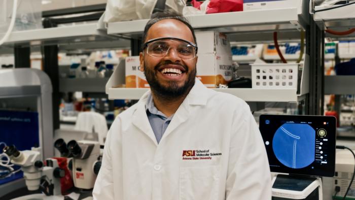 Glen D'Souza, senior author of the study, assistant professor in Arizona State University’s School of Molecular Sciences