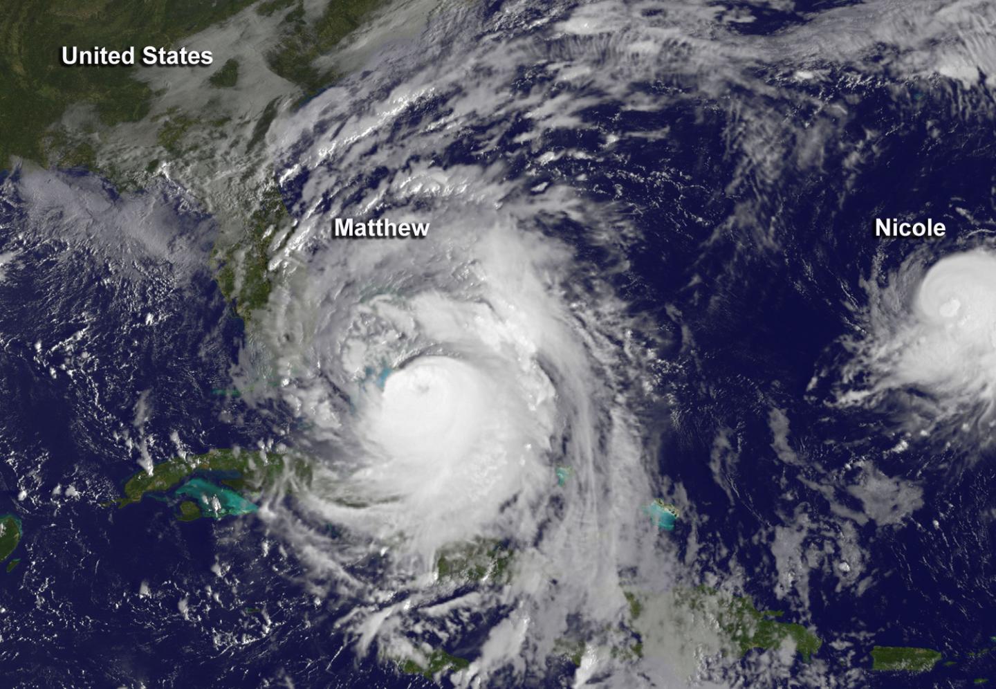 GOES-East Image of Nicole