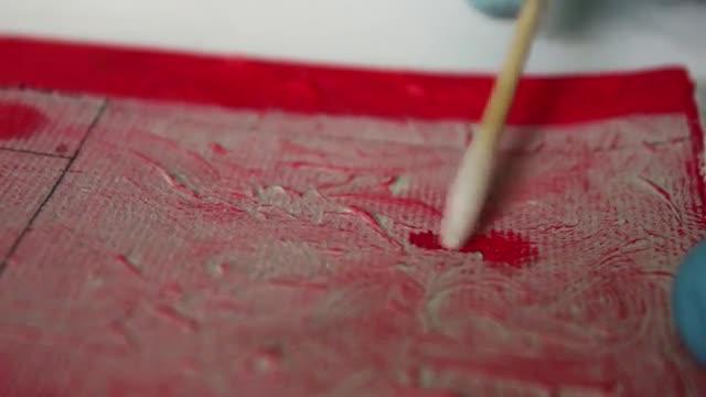 Cleaning of water-sensitive mock-up