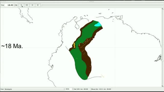 Extension of Continental, Marginal and Marine Environments